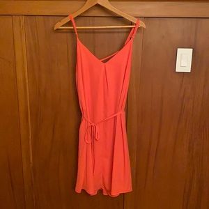 Francesca's salmon color dress